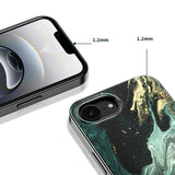 Tech-Protect Lamano MagSafe Case til iPhone 16e / 17e - sort og grøn