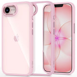 Tech-Protect Magmat Case til iPhone 16e / 17e - Gennemsigtig Pink
