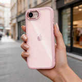 Tech-Protect Magmat Case til iPhone 16e / 17e - Gennemsigtig Pink