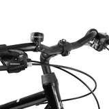 Wozinsky WDR-B1 Bicycle Bell for Bikes and Scooters, Mechanical Aluminum - Black