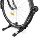 Wozinsky WSR-03 Folding Bike Stand for 20-29 Inch Bikes with Wheel Support - Black