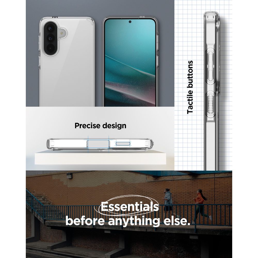Spigen Ultra Hybrid Case til Samsung Galaxy A57 5G - Gennemsigtig