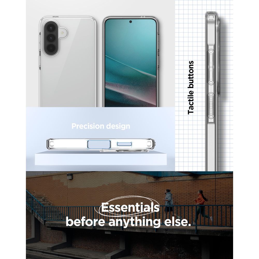 Spigen Liquid Crystal Case til Samsung Galaxy A57 5G - Gennemsigtig
