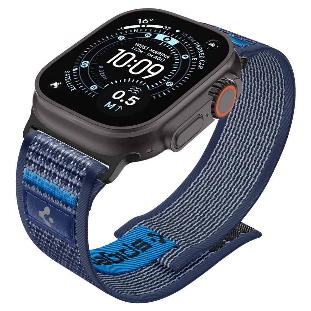 Spigen Athlex Air 2 rem til Apple Watch (44 / 45 / 46 / 49 mm) - Navy Blue
