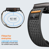 Spigen Athlex Air 2 rem til Apple Watch (44 / 45 / 46 / 49 mm) - sort og orange