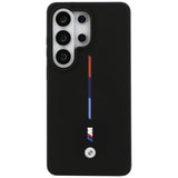 BMW M Silicone Tricolor Line MagSafe Case til Samsung Galaxy S26 Ultra - sort