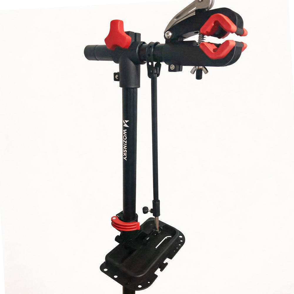 Wozinsky WQX-180 Bike Repair Stand for 24-29" Bikes with 360° Arm - Black