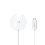 Tech-Protect A50 MagSafe 25W QI2.2 trådløs oplader - hvid