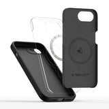 Tech-Protect Silicone MagSafe Case til iPhone 16e / 17e - sort
