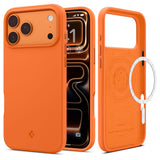 Spigen Silicone Fit Mag Case til iPhone 17 Pro - Orange