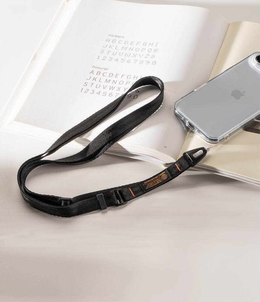 Ringke Lanyard Strap Crossbody Phone Lanyard - sort