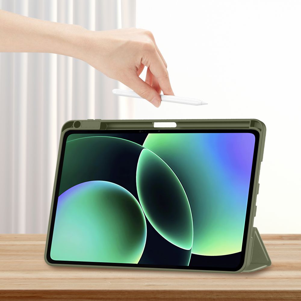 Tech-Protect SmartCase Pen case til Xiaomi Pad 11.2" - oliven