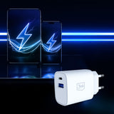3mk FlowPower 30W 1A1C PD 3.0 QC4+ Wall Charger - White
