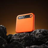 BOYA Notra Voice Recorder med AI Transcription - Orange