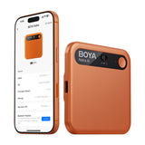 BOYA Notra Voice Recorder med AI Transcription - Orange