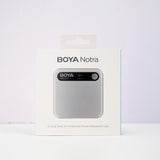 BOYA Notra Voice Recorder med AI Transcription - Sølv
