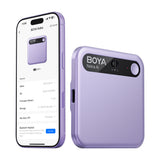 BOYA Notra Voice Recorder med AI Transcription - Purple