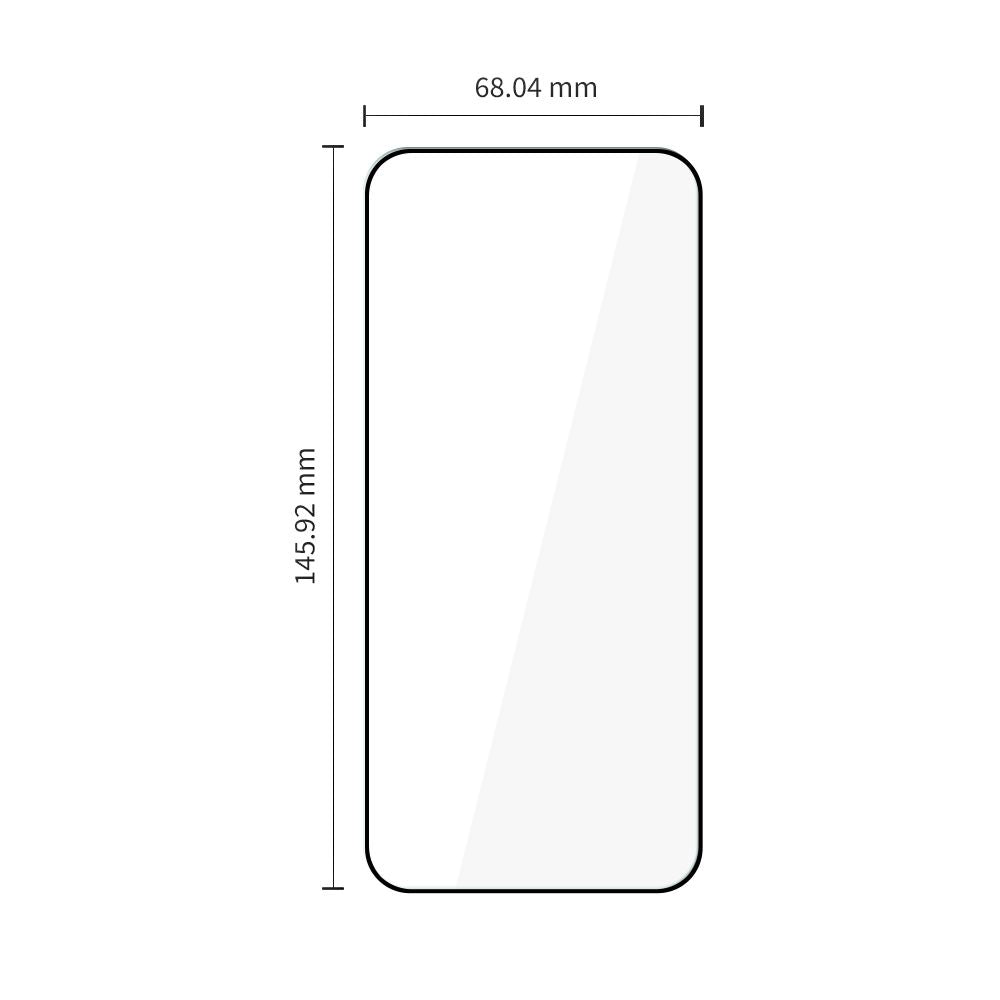 Tech-Protect Quick Set+ 2-pakke af hærdet glas til Samsung Galaxy S26 - sort
