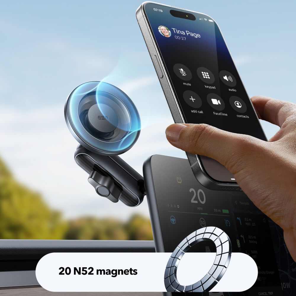 ESR OmniLock MagSafe Cockpit Car Mount - sort