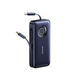 Baseus EnerCore CR11 20000mAh 100W Power Bank with Retractable USB-C Cable - Black