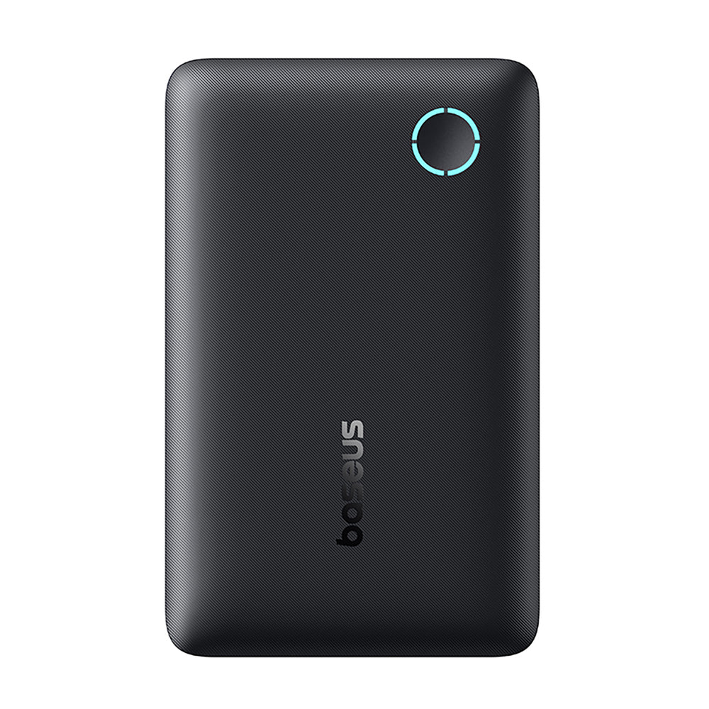Baseus EnerFill FP11 Power Bank 10000mAh 15W (with black Simple USB-C - USB-C 20V/3A 30cm cable) - black