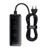 Baseus Digital GaN 3xUSB-C 1xUSB-A 240W Wall Charger with Power Cable - Black
