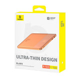 Baseus Blade2 12000mAh 65W Powerbank with Digital Display (with Baseus Mini White Series USB-C - USB-C 100W (20V/5A) 50cm White Cable) - Orange