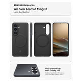 Spigen AirSkin Aramid Mag MagSafe Case til Samsung Galaxy S26 - sort