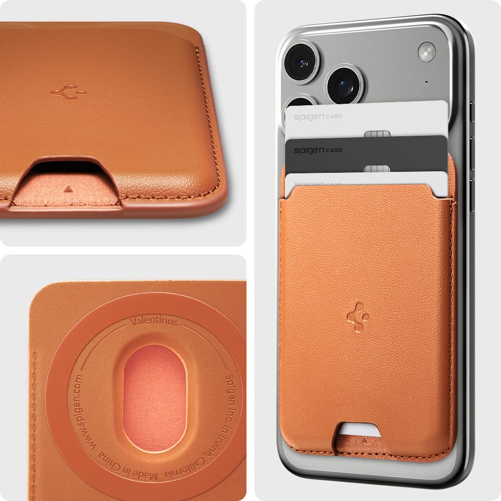 Spigen Valentinus MagSafe Magnetisk Telefon Punge - Orange