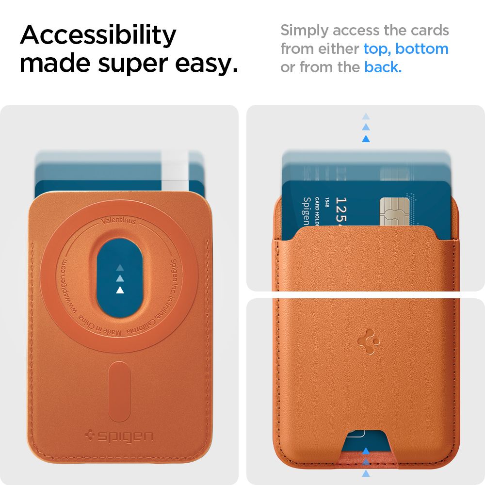 Spigen Valentinus MagSafe Magnetisk Telefon Punge - Orange