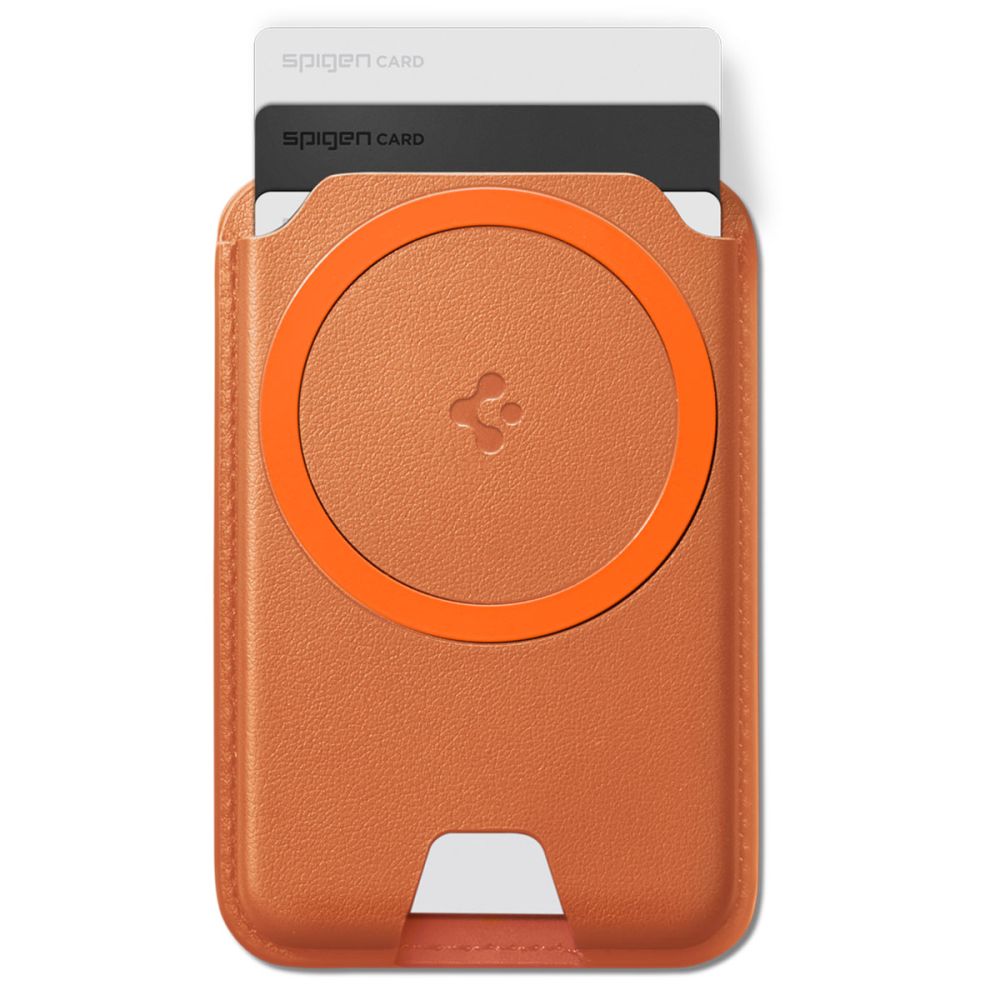 Spigen Valentinus MagFit+ MagSafe Magnetisk Telefon-Pung - Orange
