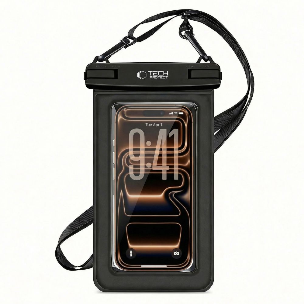 Tech-Protect UWC7 vandtæt Case 6.9" - sort