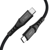 Tech-Protect Ultraboost UB11T USB-C / USB-C PD 240W / QC3.0 Kabel 100 cm - sort