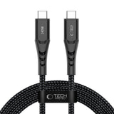 Tech-Protect Ultraboost UB11T USB-C / USB-C PD 240W / QC3.0 Kabel 200 cm - sort