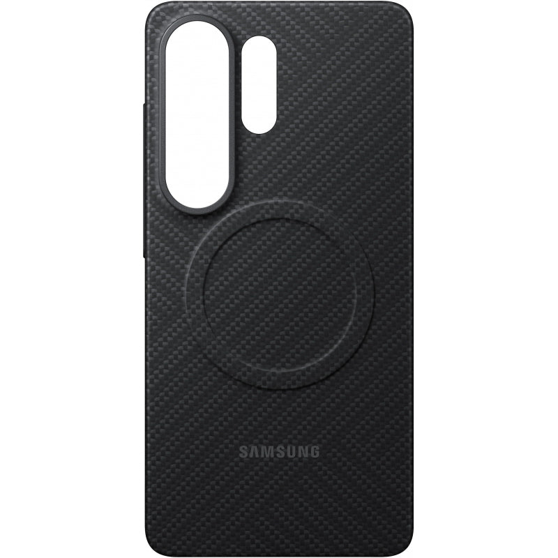 Samsung Carbon Magnet Case til Samsung Galaxy S26 Ultra, MagSafe Kompatibel - sort