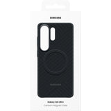 Samsung Carbon Magnet Case til Samsung Galaxy S26 Ultra, MagSafe Kompatibel - sort