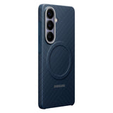 Samsung Carbon Magnet Case til Samsung Galaxy S26, MagSafe Kompatibel - Blå