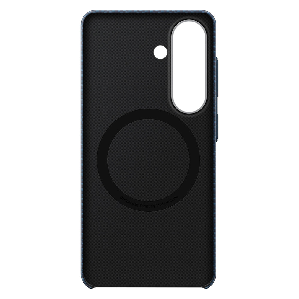 Samsung Carbon Magnet Case til Samsung Galaxy S26, MagSafe Kompatibel - Blå