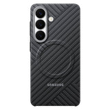 Samsung Carbon Magnet Case til Samsung Galaxy S26, MagSafe Kompatibel - Grå