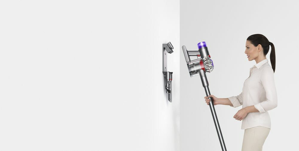 Dyson V8 Advanced 2-i-1 stangstøvsuger Batteri Dry Poseløs Nikkel, Sølv