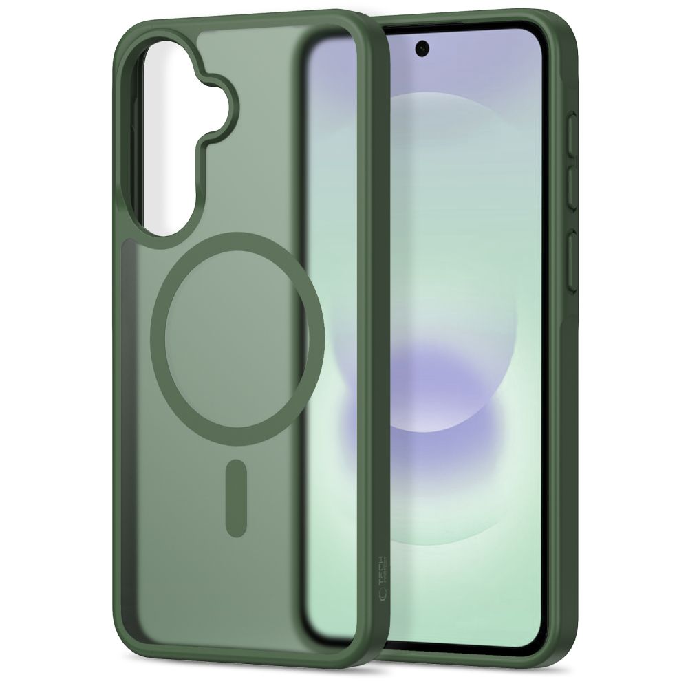 Tech-Protect Magmat MagSafe Case til Samsung Galaxy A36 / A56 / A37 5G - Matte Green