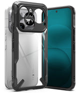 Ringke Fusion X-kasse til Nothing Phone 4A Pro - gennemsigtig og sort