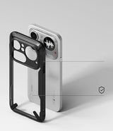 Ringke Fusion X-kasse til Nothing Phone 4A Pro - gennemsigtig og sort