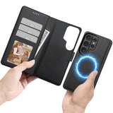 Tech-Protect Wallet MagSafe Case til Samsung Galaxy S26 Ultra - Matte Black