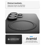Spigen AirSkin Aramid Mag MagSafe Case til Samsung Galaxy S26 Ultra - sort