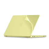 Tech-Protect Softshell-kasse til MacBook Neo 13 2026 - matt gul