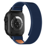 Tech-Protect Nylon Elite Strap til Apple Watch 44 / 45 / 46 / 49 mm - Navy Blue
