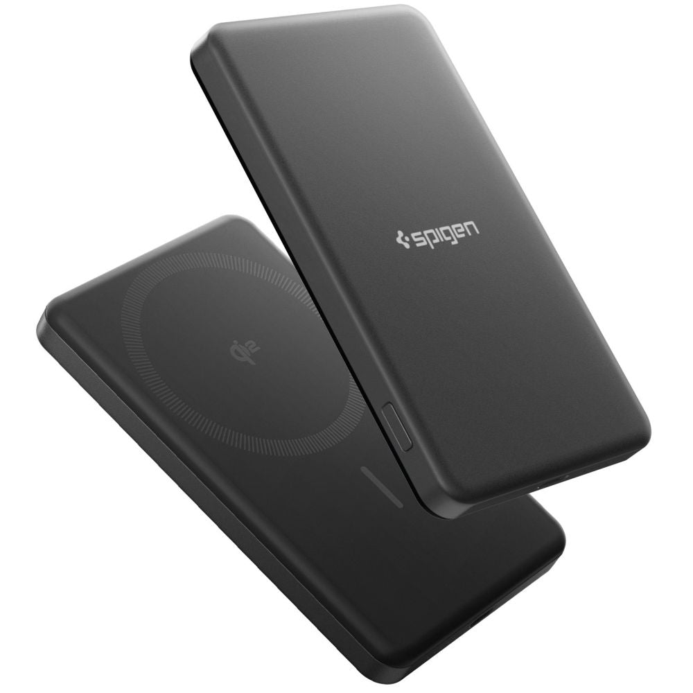 Spigen Essential EA2205MQ 5000MAH 22.5W QI2 Power Bank - sort