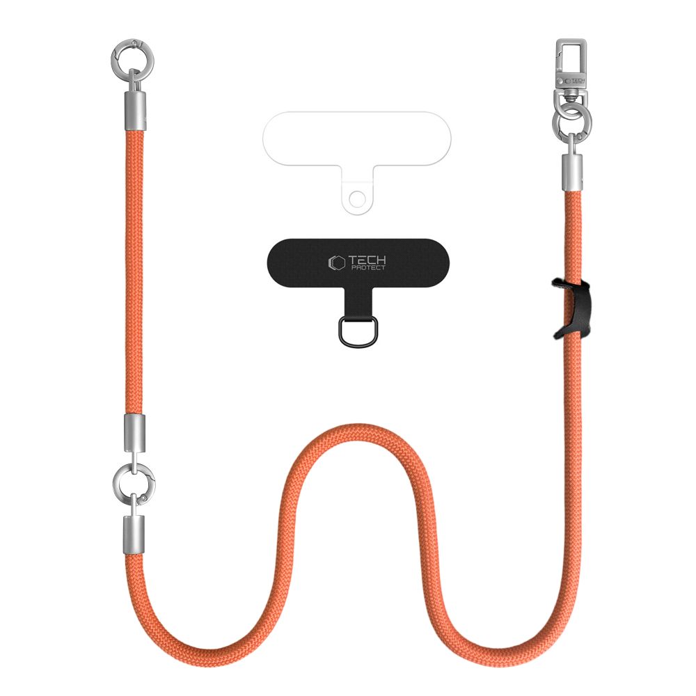 Tech-Protect C10S Rope Phone Lanyard - Orange