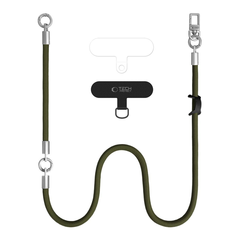 Tech-Protect C10S Rope Phone Lanyard - Grøn
